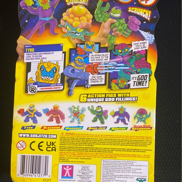 Heroes of Goo Jit Zu Galaxy Blast Tyro - Picture 2 of 2